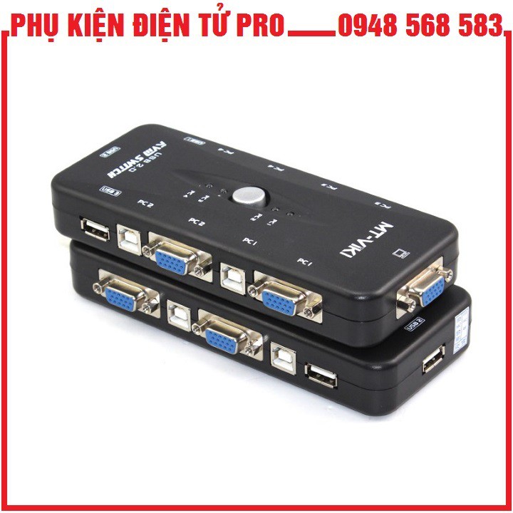 BỘ CHIA KVM USB MT- VIKI 4 CỔNG