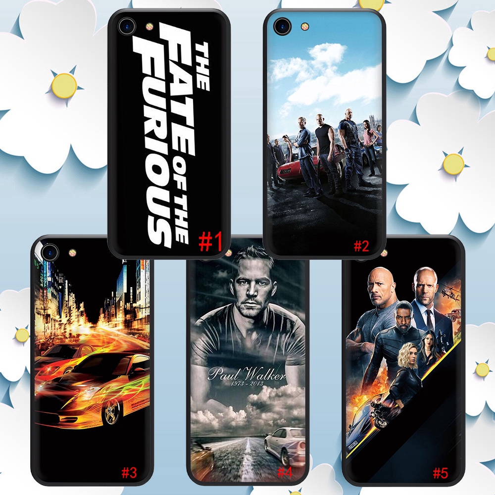 Ốp điện thoại mềm in hình ảnh phim The Fast And The Furious cho OPPO A3s A5 A7 A37 A39 A5s A59 F3 A1 F5 F7 F9 F1s
