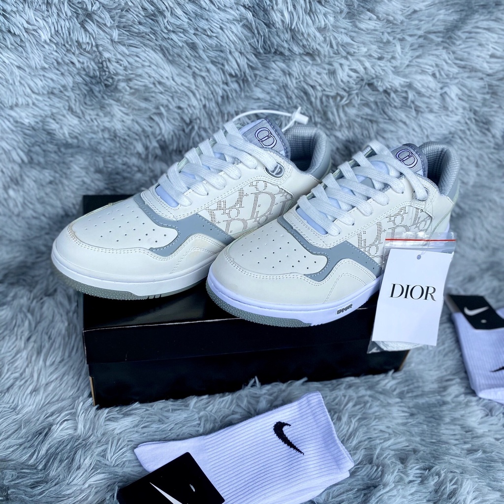 Giày thể thao, giày sneaker dior nam nữ mới nhất 2021 - Da thật đầy đủ bill box | BigBuy360 - bigbuy360.vn