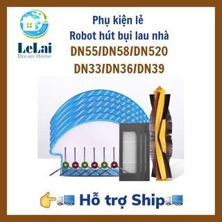 PHỤ KIỆN Dành Cho Robot Hút Bụi Lau Nhà Ecovacs Deebot Dn33, Dn55, Dn39, Dn320, Dn36, Dn520, Dn58 - LeLai Shop