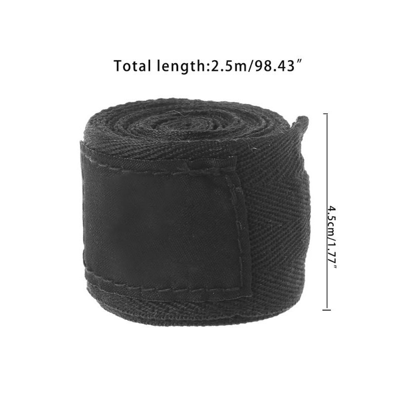 Hand Wrap Băng Quấn Tay Tập Boxing Bằng Vải Cotton #UnionTaekwondoSHOP