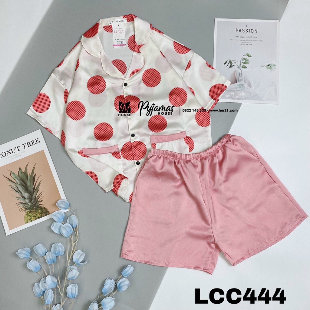 Bộ Đồ Ngủ - Đồ Mặc Nhà Satin Cộc Đùi - Luala Pyjamas | BigBuy360 - bigbuy360.vn