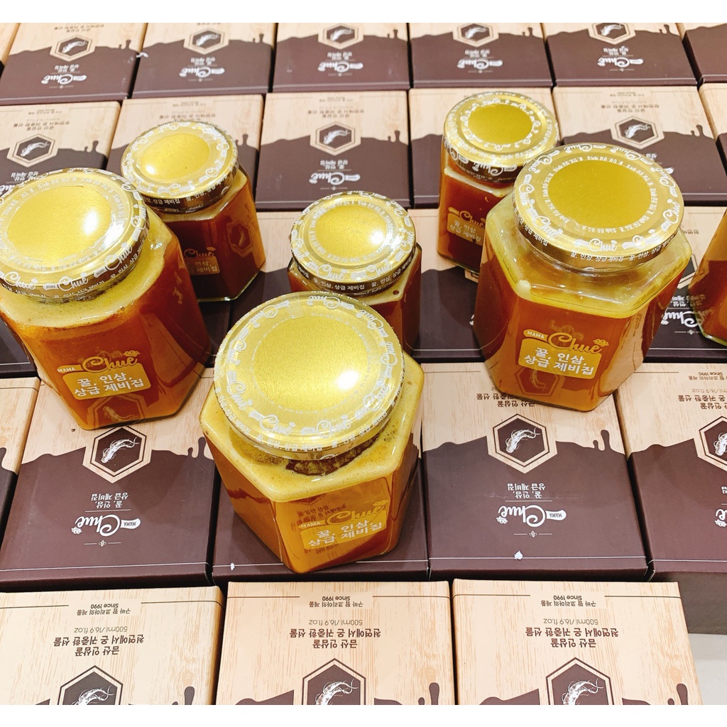 Sâm nghệ mật ong Mama Chue Korea ~ Set 2 lọ .
