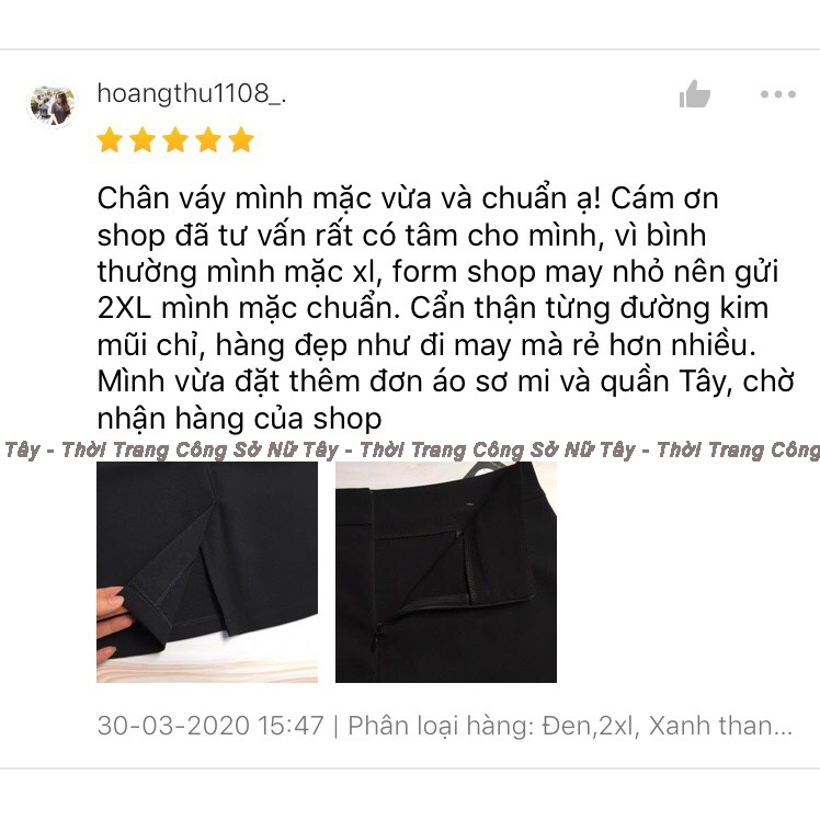 Chân Váy Công Sở TÂY COLLECTION Dáng Bút Chì Ngắn Trên Gối, Vải Tây Cao Cấp, Túi Chéo 2 Bên, Mặc Đẹp Tôn Dáng | BigBuy360 - bigbuy360.vn