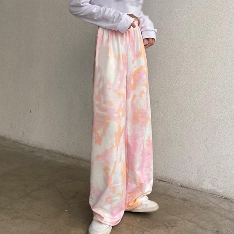 Quần Dài Lưng Cao Ống Rộng Phong Cách Thời Trang Hàn Dành Cho Nữ