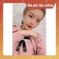 Áo sơ mi nữ tay dài kèm nơ, áo văn phòng nữ phong cách tiểu thư chất vải lụa tuyết | BigBuy360 - bigbuy360.vn