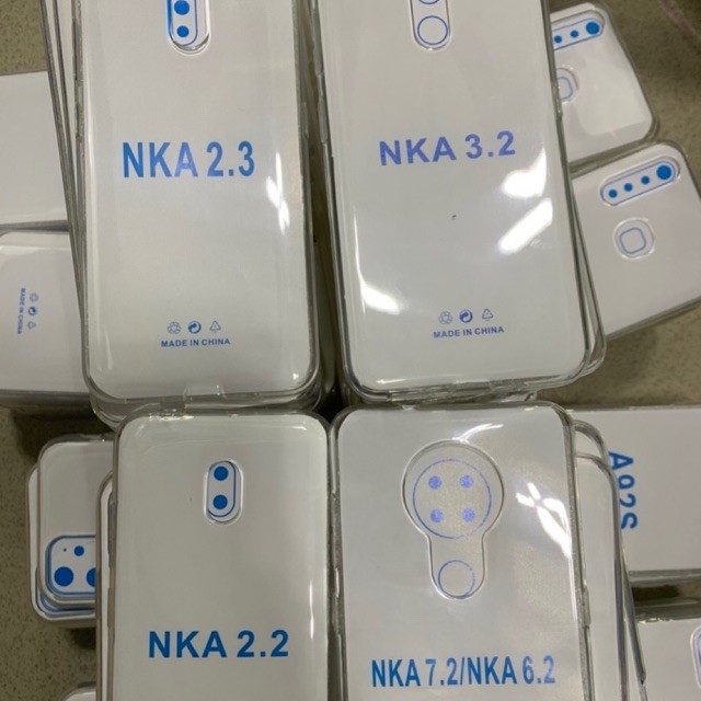 Ốp lưng dẻo trong suốt cao cấp A+ bảo vệ camera cho điện thoại Nokia 2.2//7.2/5.3/8.3/3.4/5.4