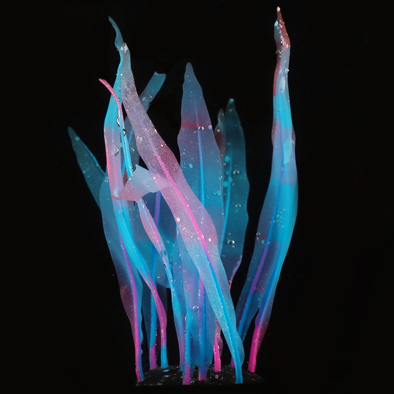 Cây Cỏ Nhân Tạo Bằng Silicone Dùng Trang Trí Bể Cá