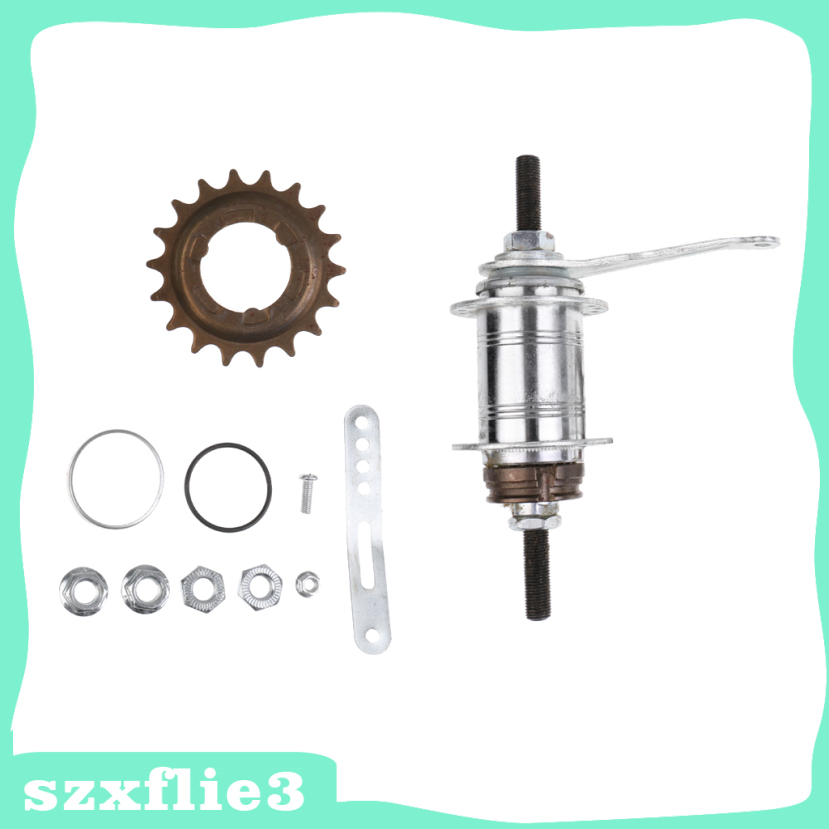 [Szxflie3] Set of 36 Holes Bicycle Coaster Brake Rear Hub Back Pedal Fixed Gear Part