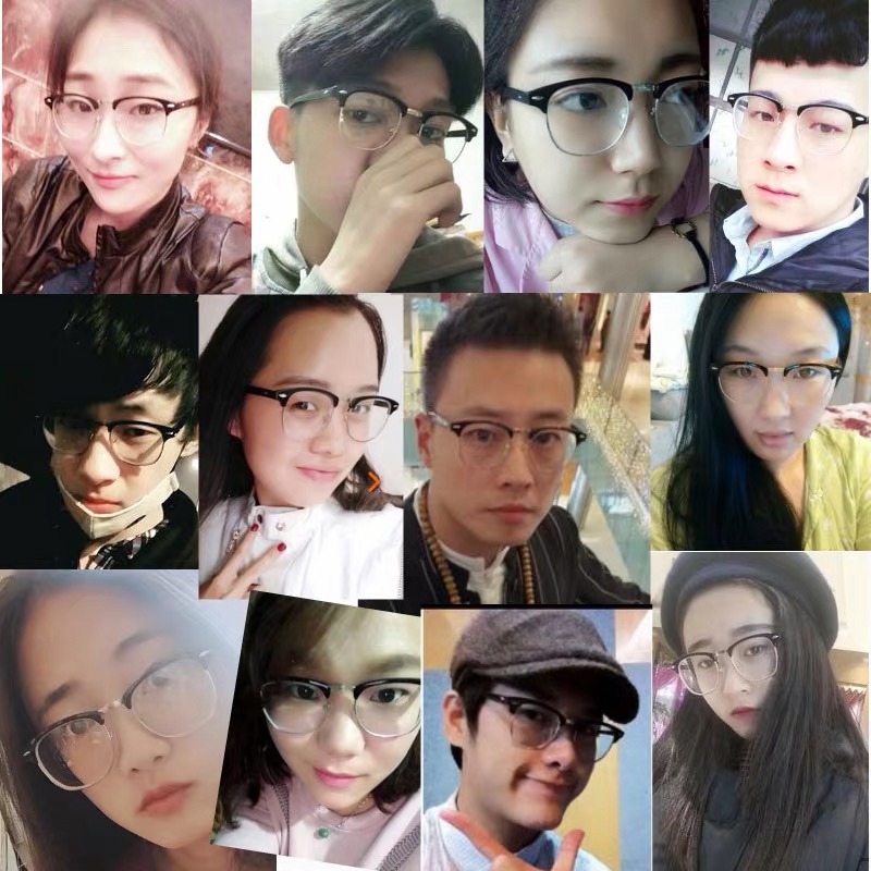 Mắt Kính Chống Bức Xạ Bằng Kim Loại Chống Ánh Sáng Xanh Dành Cho Nam Nữ