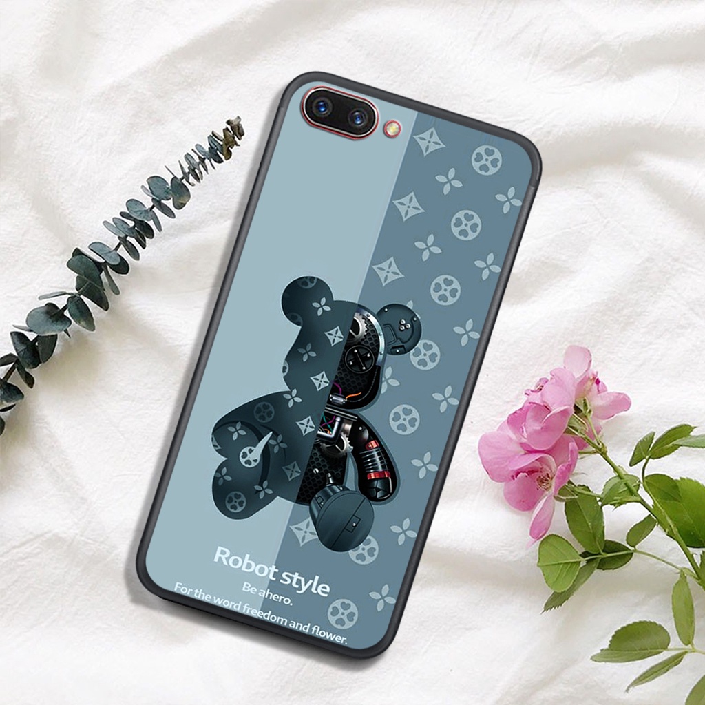 [HOT]ỐP OPPO A1K - A3S- A5 - A71 - A83  , In Hình Gấu Robot họa tiết L-V màu sắc cực đẹp.