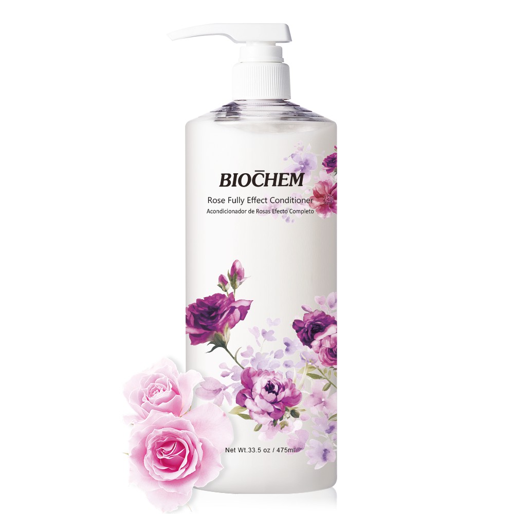 Dầu xả chiết xuất hoa hồng BIOCHEM Rose Fully Effect Hair Conditioner 950ml