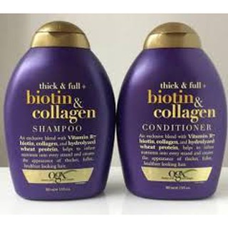 Cặp gội xả Biotin collagen OGX