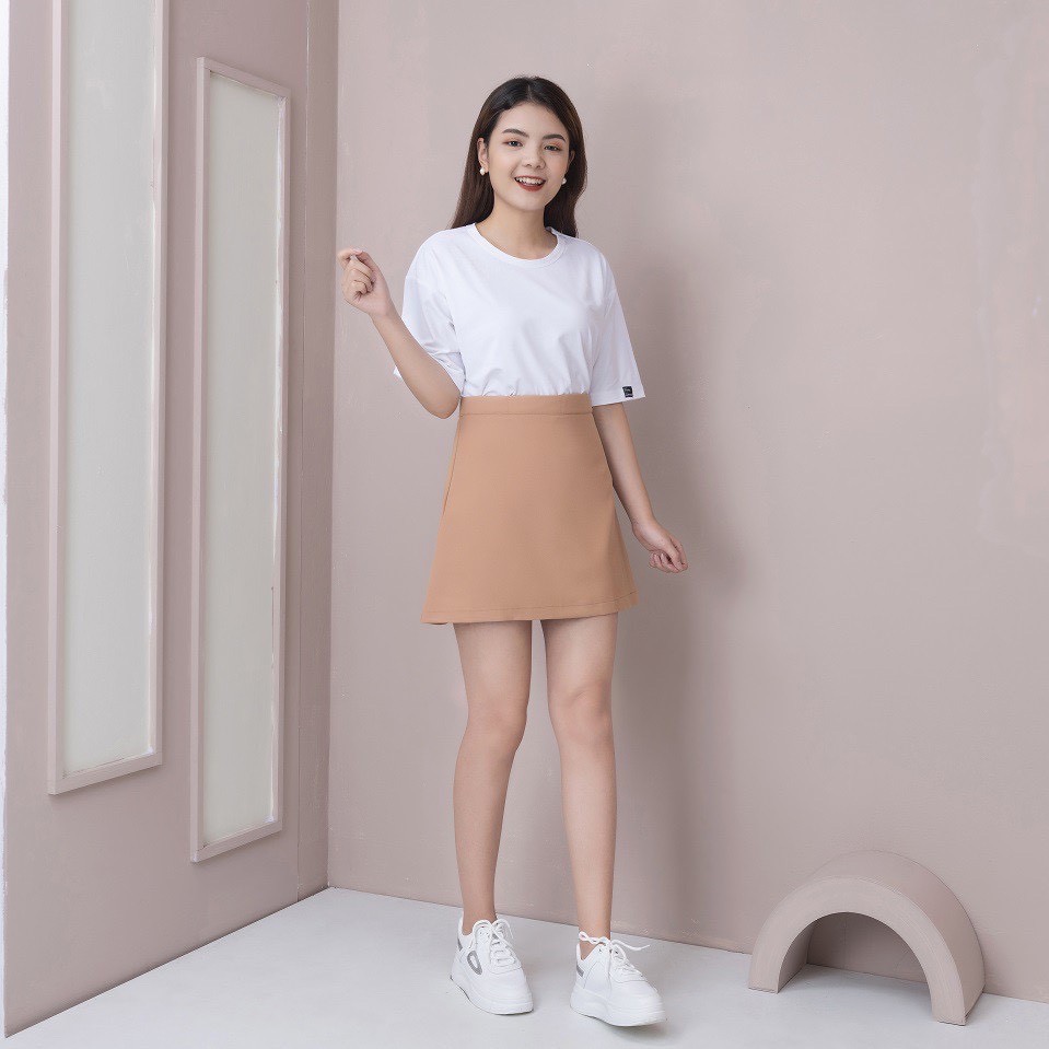 Chân Váy Chữ A, Lưng Cao HANA Có Quần Trong,Chân Váy Chất Liệu Vải Mềm Dày Dặn Phong Cách Hàn Quốc Siêu Xinh | BigBuy360 - bigbuy360.vn