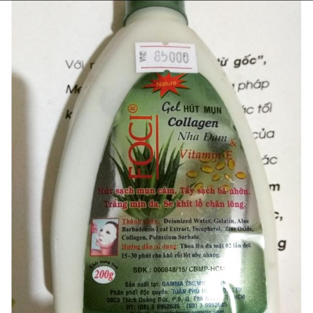 Gel lột mụn