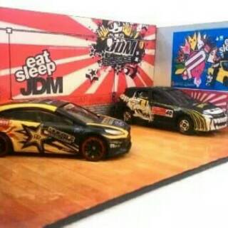 Giấy Thủ Công diorama garage tomica Vv