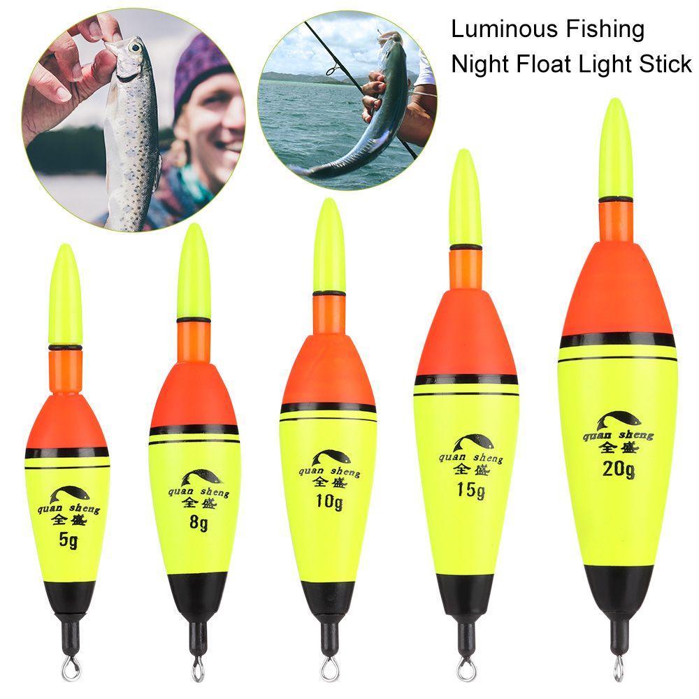 Myrongoods 1pc 5g-100g Plastic Electronic Fishing Night Float Buoyancy High Quality Portable Fishing Striking Floats
