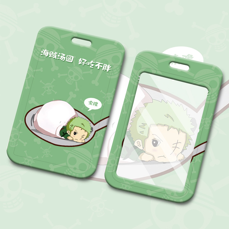 Mới Vỏ Đựng Thẻ ID Hình Anime Gojo Yuji Luffy Zoro One Piece Cho Học Sinh