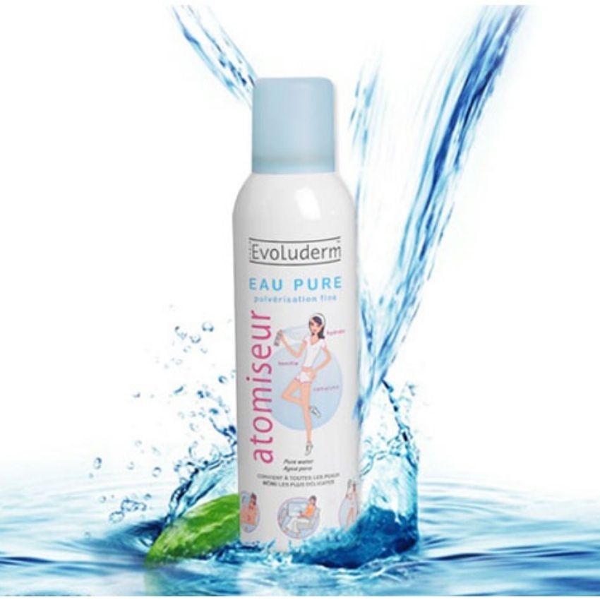 Xịt khoáng Evoluderm 200ml và 400ml Pháp chính hãng