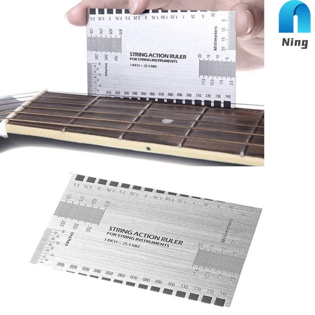 Thước Đo Dây Đàn Guitar Hình Lục Giác Tiện Dụng