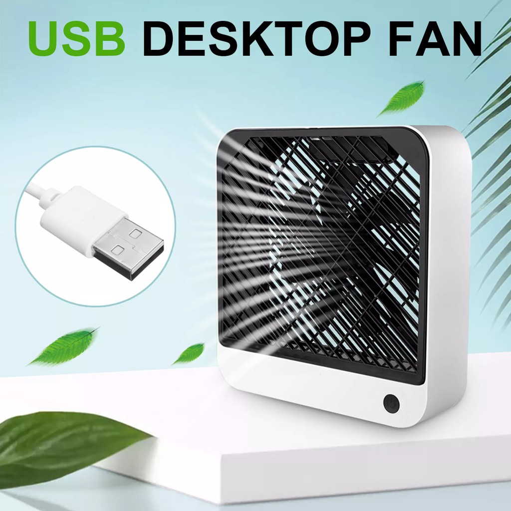 Quạt Để Bàn Mini 2 Chế Độ Sạc Usb - Công Suất 4W - Động Cơ Không Chổi Than [Bảo Hành 1 Năm - Đổi Trả Trong 7 Ngày]