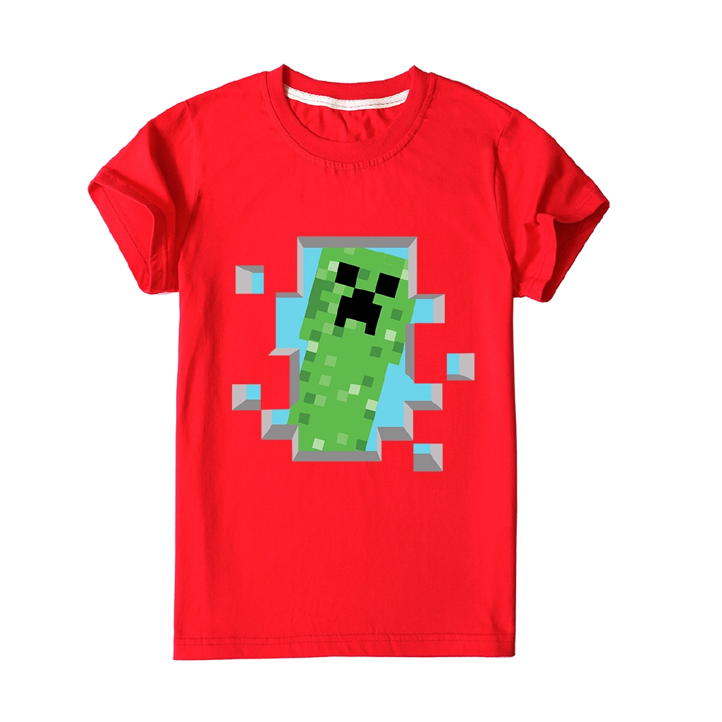 Áo Khoác Hoodie Khóa Kéo In Hình Game Minecraft Thời Trang Mùa Xuân 2020 Cho Bé Trai