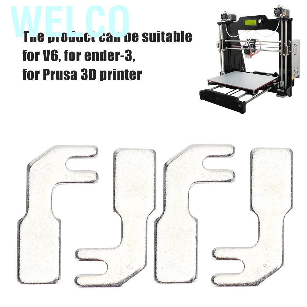 Set 4 Đầu Phun Bằng Thép Cho Máy In 3d Ender-3 + 2x