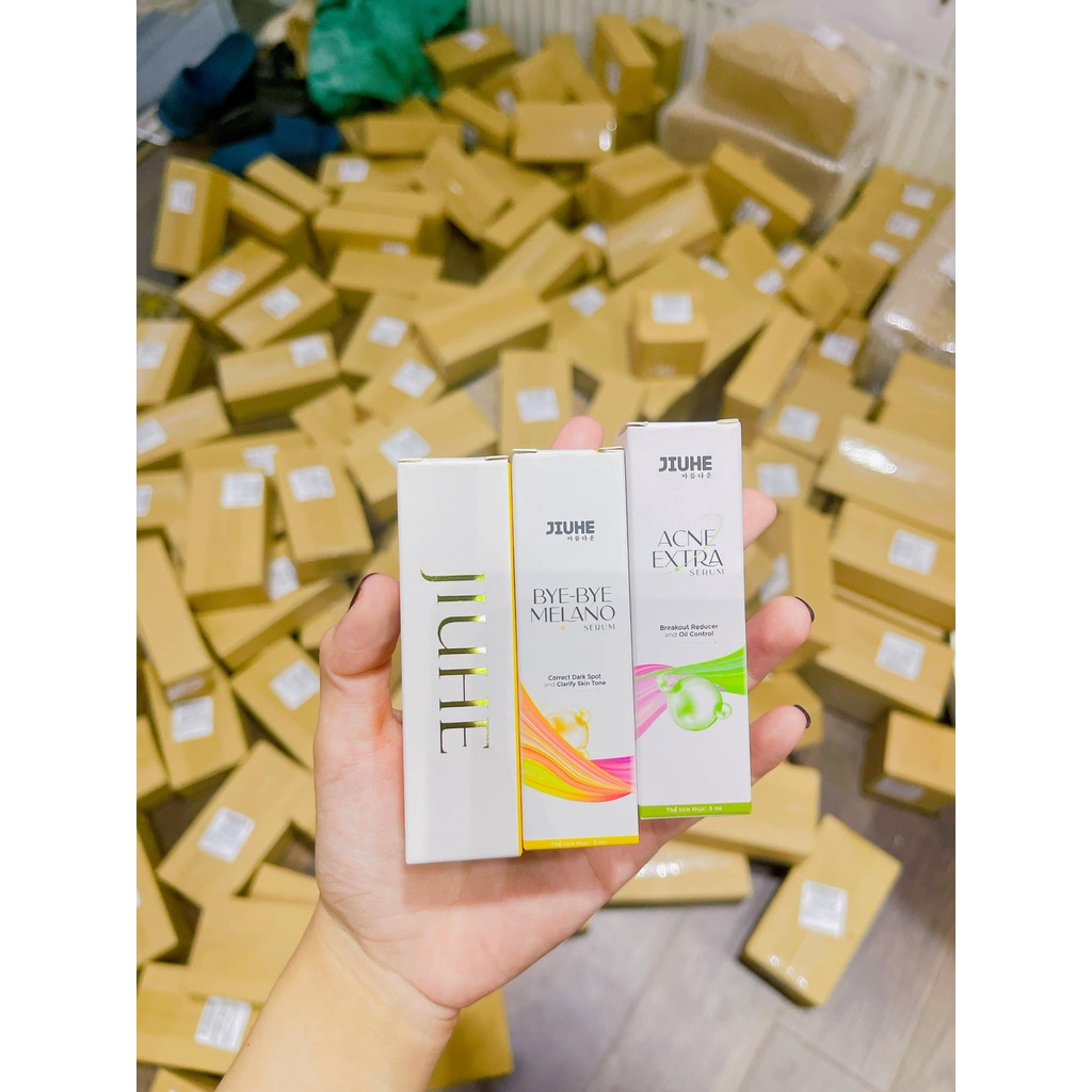 Serum Mụn Jiuhe Acne Extra chính hãng Thanh Tô - Làm sáng vùng da thâm mụn và giảm dầu nhờn-CHÍNH HÃNG 100%