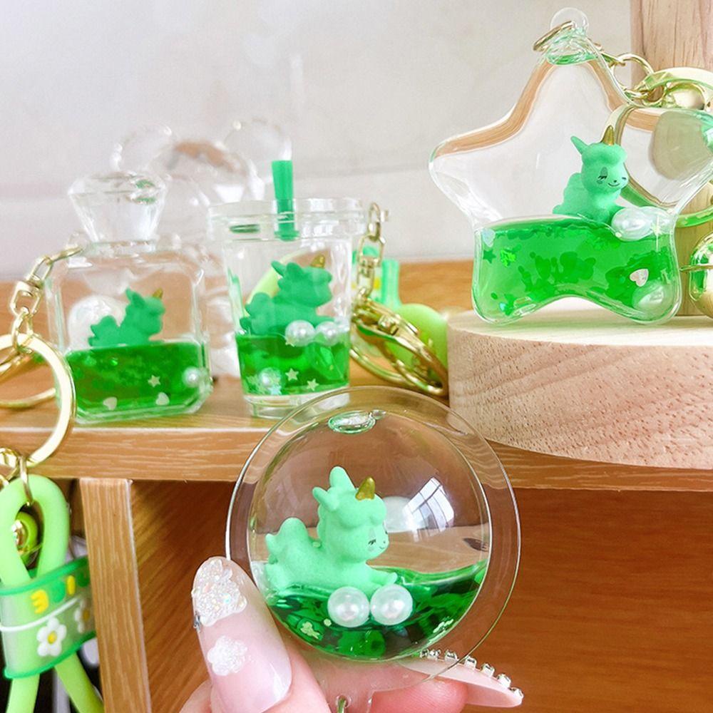 Móc Chìa Khóa Hình Ba Lô Hoạt Hình Màu Xanh Lá PEWANY PEWANY Dễ Thương Cho Nữ Giá Đỡ
