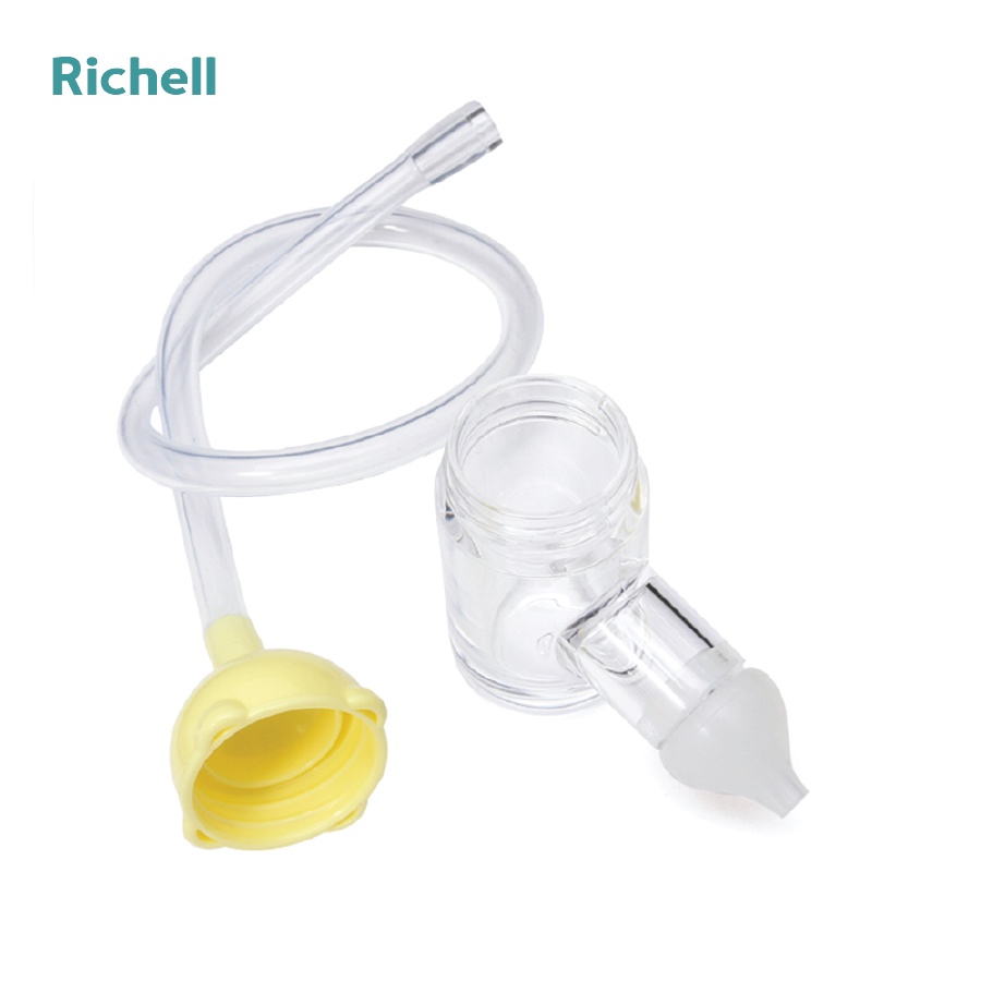 Hút mũi cho bé sơ sinh Richell chất liệu mềm an toàn có hộp đựng dễ vệ sinh