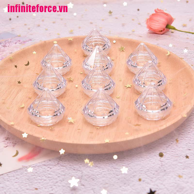 Set 10 Lọ Rỗng Đựng Mỹ Phẩm 5g Tiện Dụng