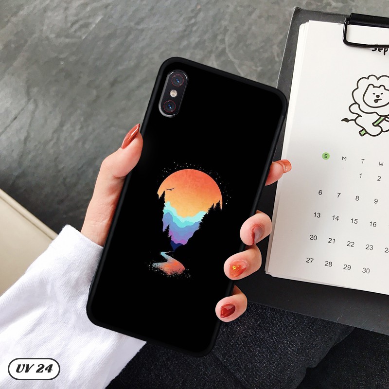 Ốp lưng Xiaomi Mi 8 Pro -lưng nhám , ngộ nghĩnh