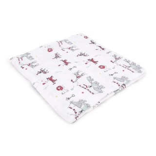 Bộ 2 khăn tắm sợi tre đa năng A&A cho bé trai