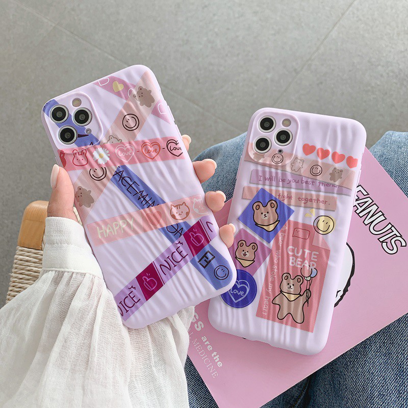 Ốp Lưng điện thoại dễ thương cho iPhone 11 Pro Max X Xs Max XR iPhone 7 8 Plus 6s Plus SE 2020 | BigBuy360 - bigbuy360.vn