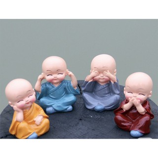 Tượng phật chú tiểu 4 không