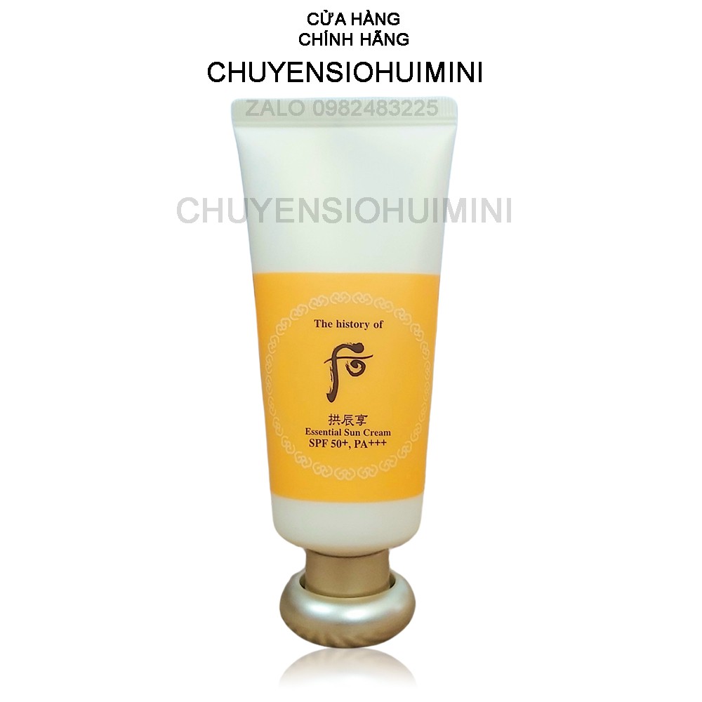 Kem chống nắng Whoo Jin Hea Yoon Sun Cream (SPF50+/PA+++) tách sét