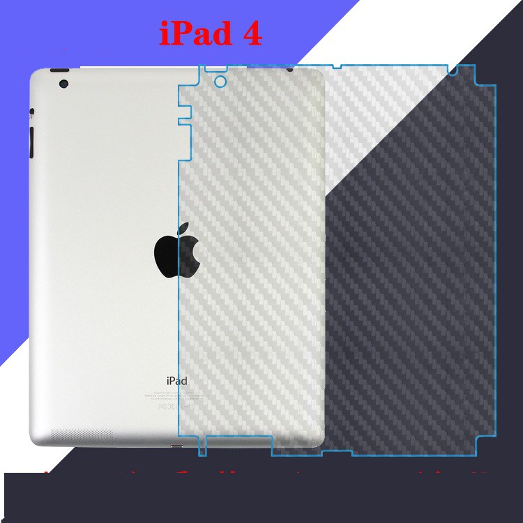 Miếng dán Carbon cho iPad 2/3/4 - CARBONIPAD2/3/4