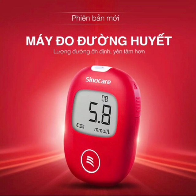 Máy đo đường huyết Safe AQ ( tặng 50 que+ 50 kim)