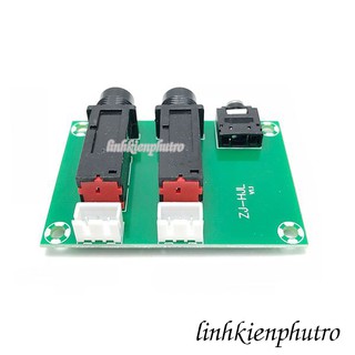 Mạch Chuyển 2 Jack Micro 6.5mm Và Jack 3.5mm Sang Header 3 Pin