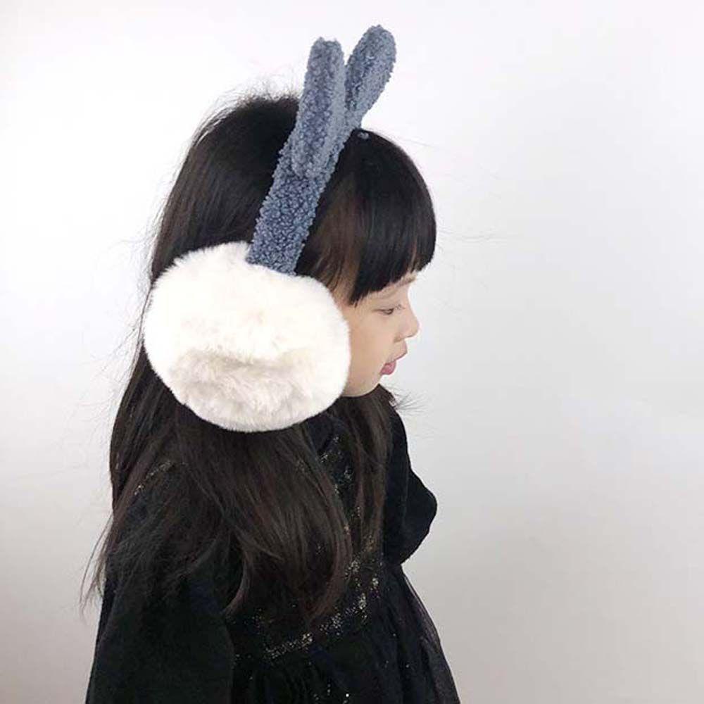 Bông Chụp Tai Giữ Ấm Mùa Đông Thiết Kế Dễ Thương Cho Bé