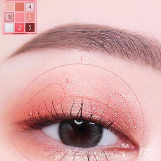 CÓ BILL - Phấn mắt CLIO Pro Eye Palette màu 11 shopping cheese /  ROSE CRUSH