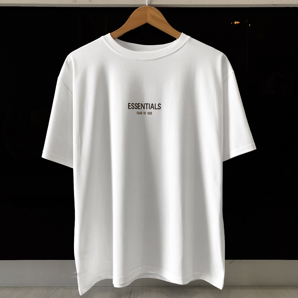 Áo thun cổ tròn ESSENTIALS, áo phông tay lỡ nam nữ unisex, ZOEclothing | BigBuy360 - bigbuy360.vn