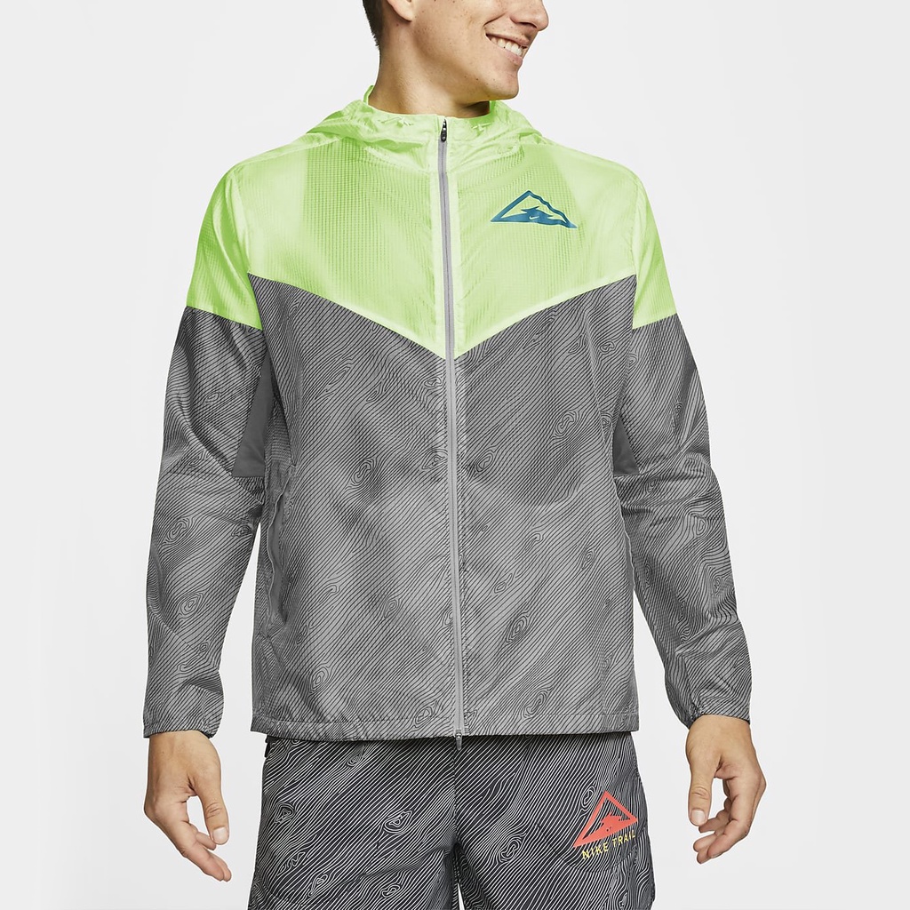ÁO KHOÁC NIKE WINDRUNNER MEN'S TRAIL RUNNING JACKET - XANH MINT
