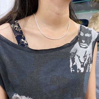 Dây chuyền sợi xoắn trơn basic Twist