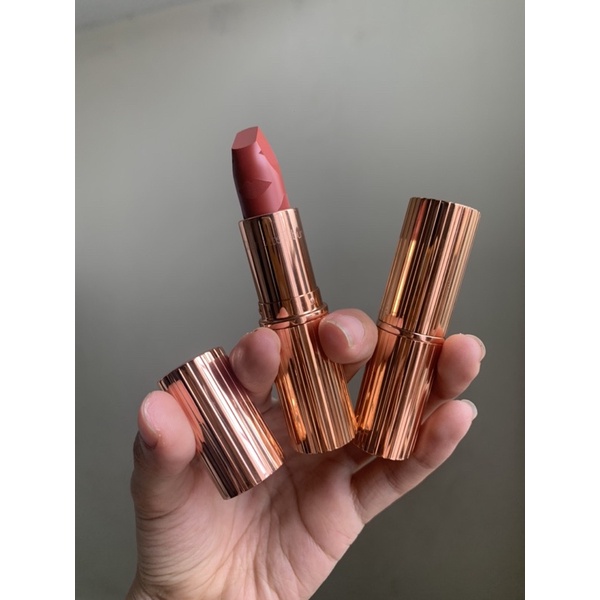 Charlotte Tilbury Bridal Lipstick New Collection 2020- Màu Mrs Kisses unbox
