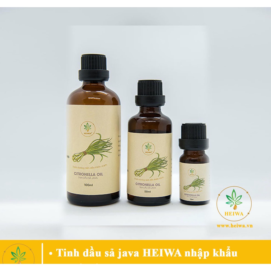 [HEIWA SẢ JAVA]Tinh dầu nguyên chất nhập khẩu ấn độ, có giấy kiểm định chất lượng, thơm phòng,treo xe, đuổi muỗi hiệu qu