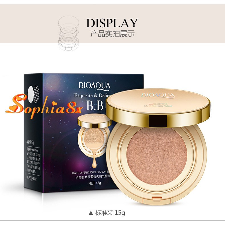 Phấn nước cao cấp che khuyết điểm Cushion Bioaqua