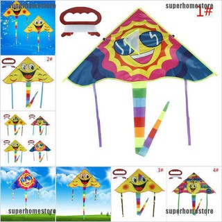 Set 2 Diều Hình Mặt Cười 80x45cm Kèm Dây 50m