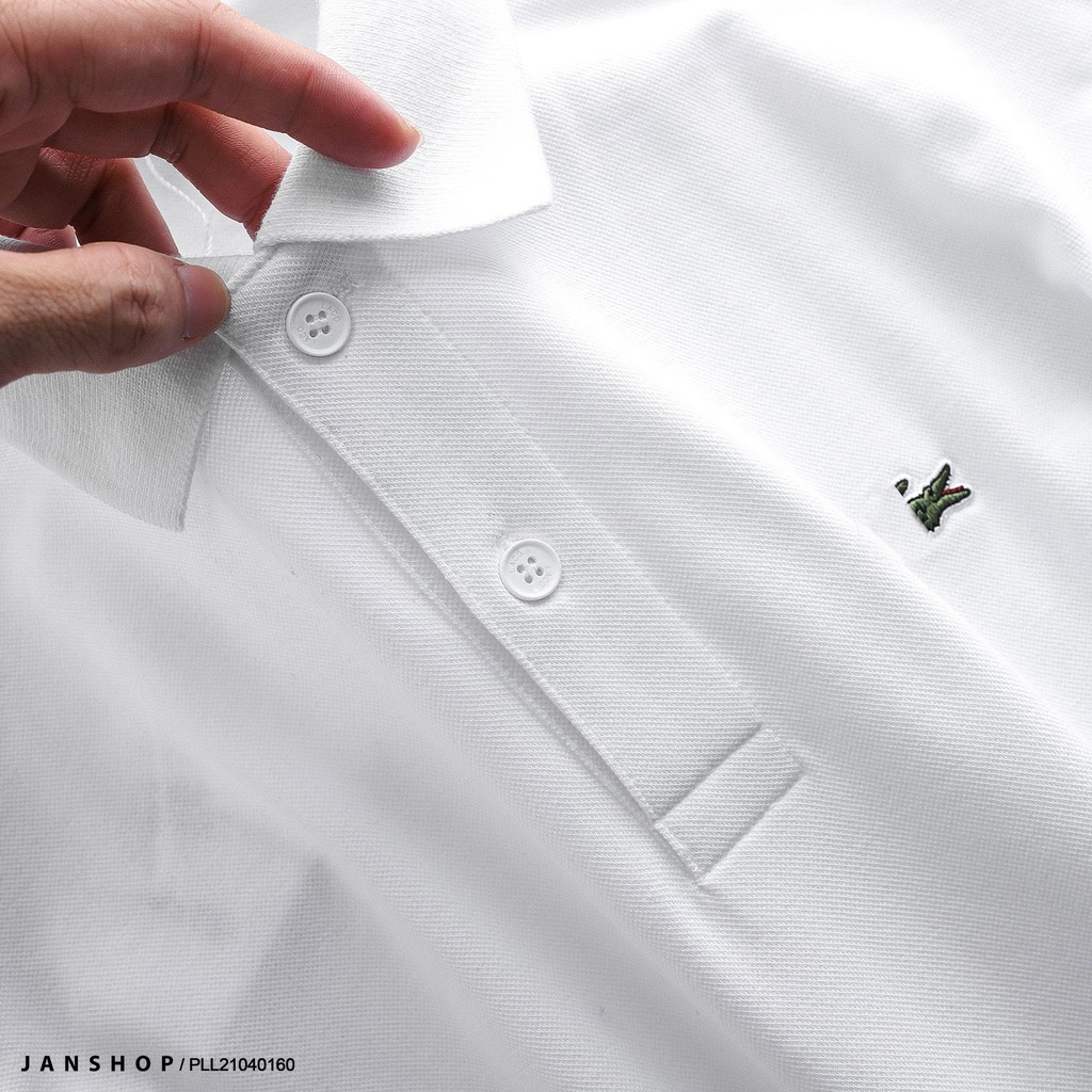 POLO L.C IN HÌNH - TRẮNG SM
