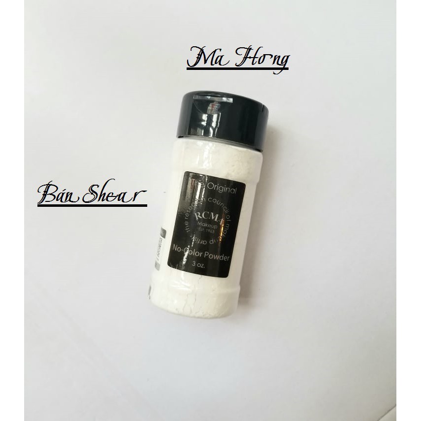 Phấn Phủ Không Màu RCMA The Original No Color Powder
